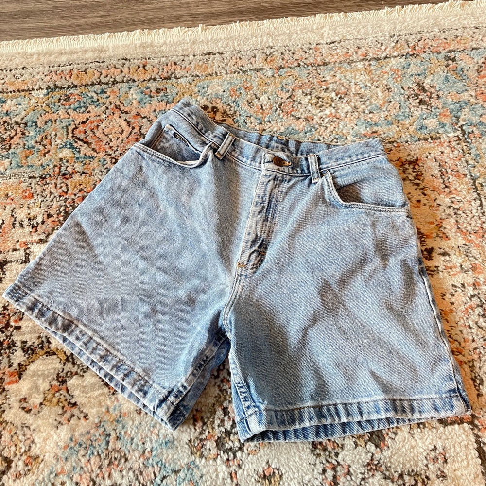 Vintage High Rise Wrangler Denim Jean Shorts